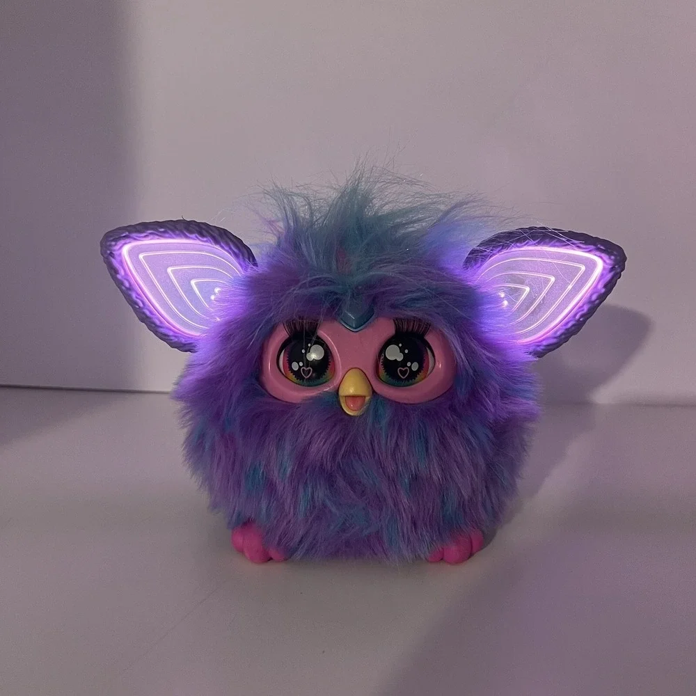 Furby 2023‎ Purple/Blue Interactive Robotic Toy-TESTED